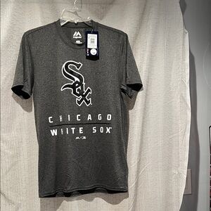 Majestic Black Chicago White Sox Tee, small
